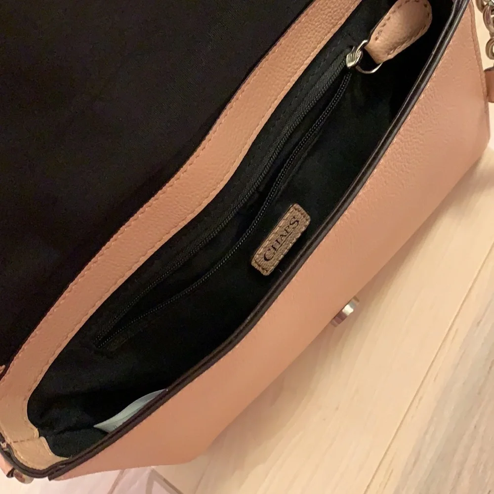 Chaps pink mauve cross body bag. - Picture 7 of 8